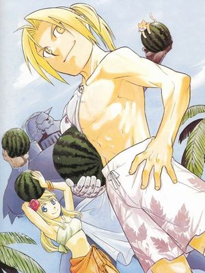 Fullmetal Alchemist illustrazione estiva Fullmetal Alchemist illustrazione estiva